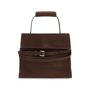 Moschino Women Tie Me Leather Handbag